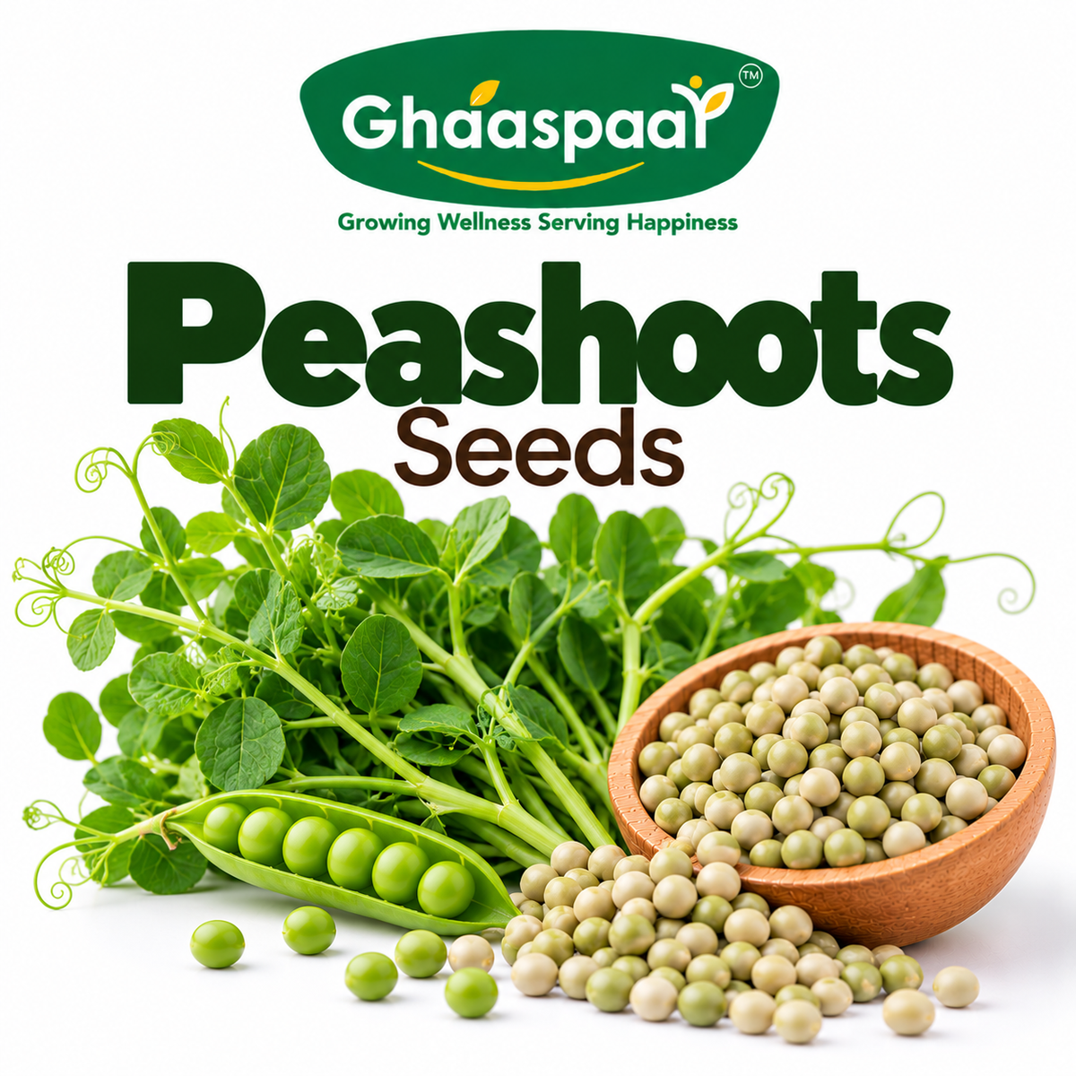 Peashoots Seeds for Microgreens