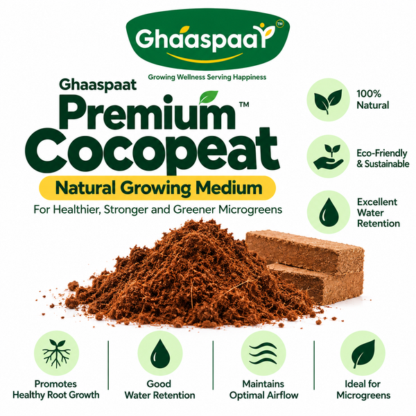 Premium Cocopeat by GhaasPaat